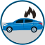 Car Insurance Icons Set icon 64x64